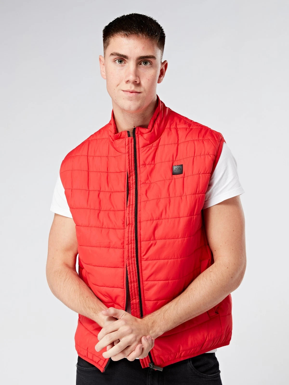 Men's Sleeveless Quilted Jacket