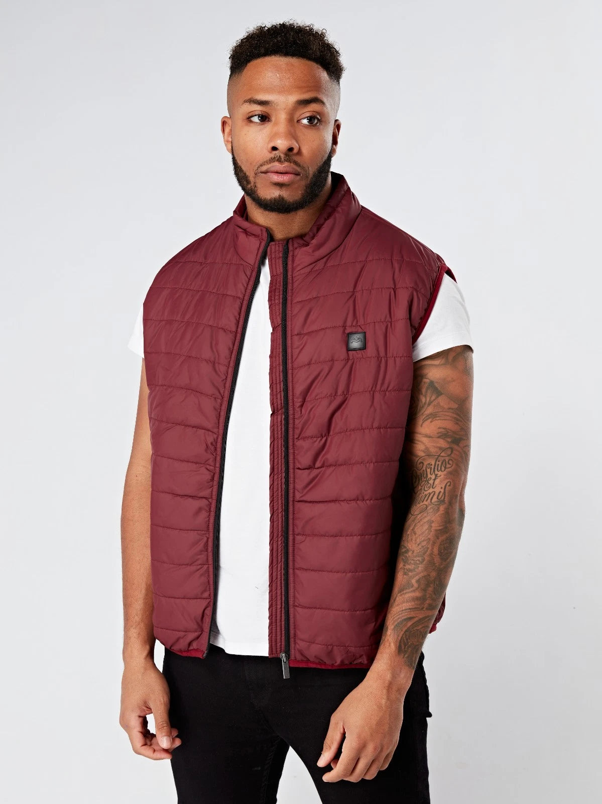 Men's Sleeveless Quilted Jacket