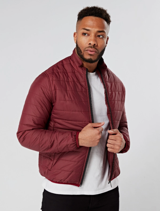 Full Sleeves Men's Quilted Jacket