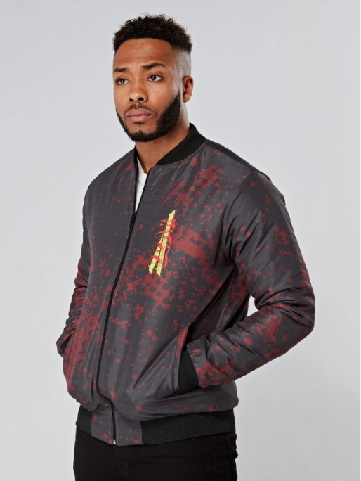 "GET OFF MY MIND" Bomber Jacket