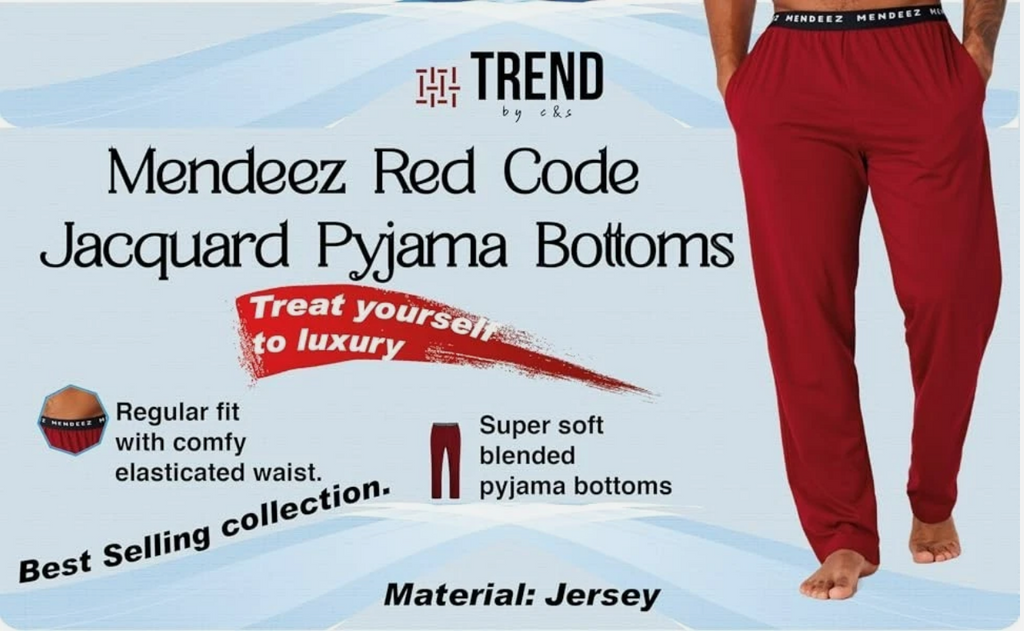 Mendeez Men's Jacquard Pyjama Bottoms