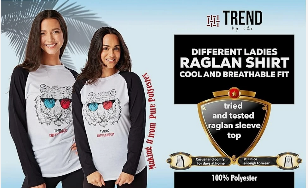 Ladies Raglan Shirt