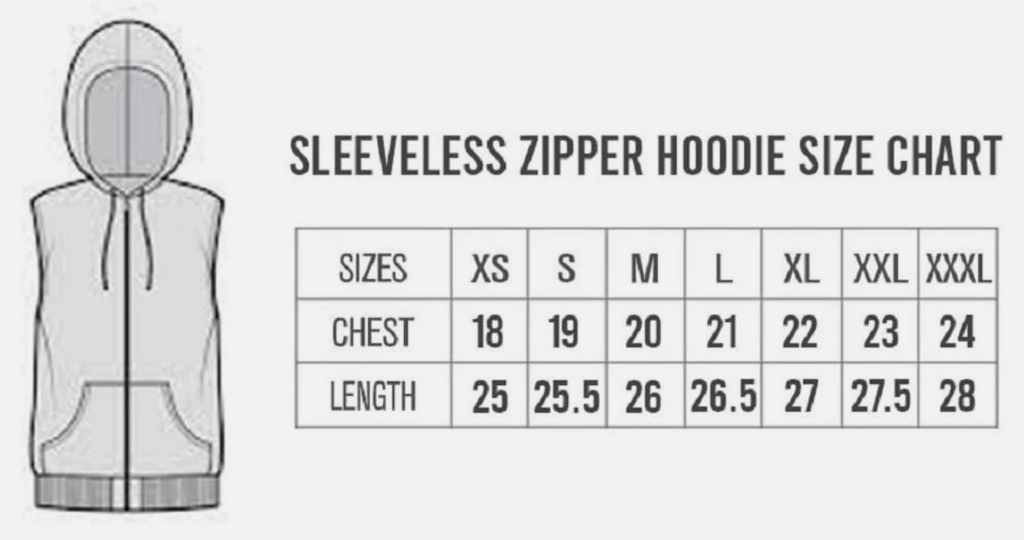 Trend by C & S Determined Sleeveless Zipper Hoodie