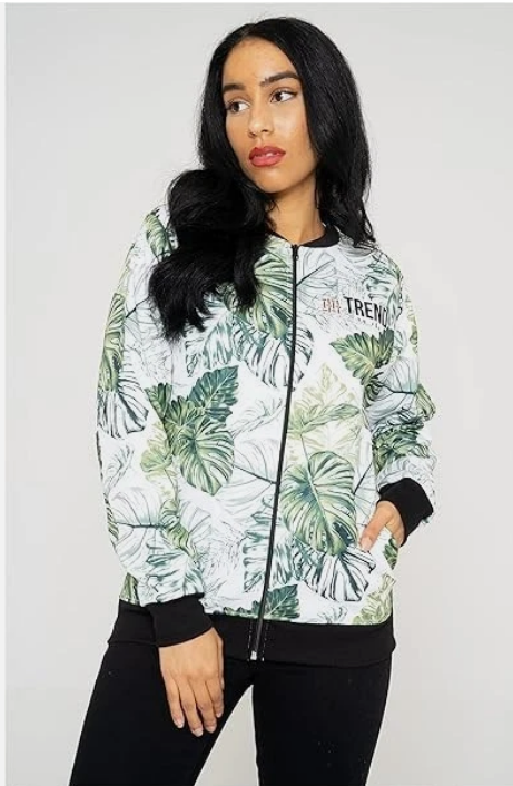 Trend by C & S Tropic Intensity Lightweight Unisex Fleece Style Jacket