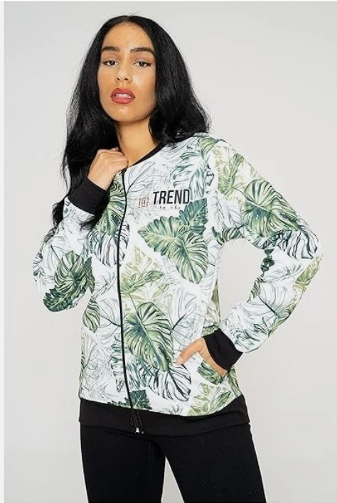Trend by C & S Tropic Intensity Lightweight Unisex Fleece Style Jacket
