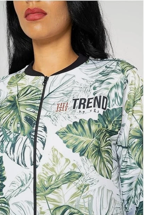 Trend by C & S Tropic Intensity Lightweight Unisex Fleece Style Jacket