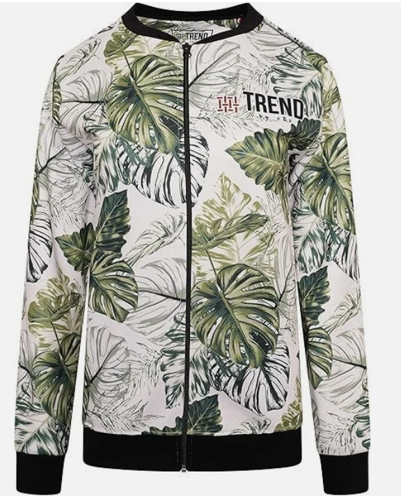 Trend by C & S Tropic Intensity Lightweight Unisex Fleece Style Jacket