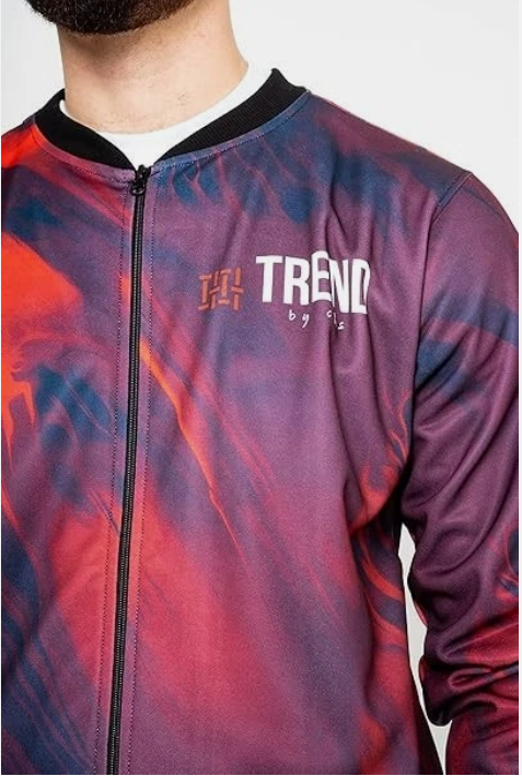 Trend by C & S Abstract R&B Lightweight Unisex Fleece Style Jacket