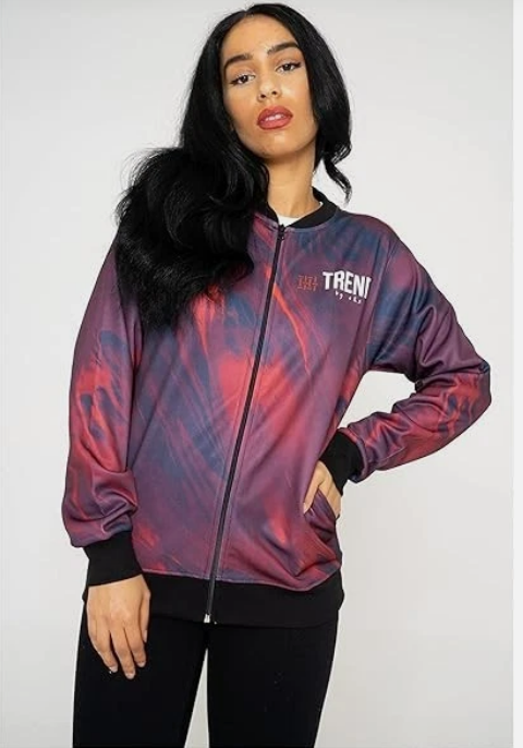 Trend by C & S Abstract R&B Lightweight Unisex Fleece Style Jacket