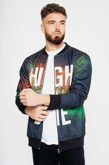 Trend by C & S High Till I Die Lightweight Unisex Fleece Style Jacket