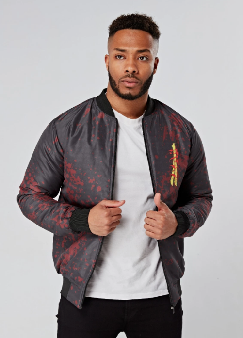 "GET OFF MY MIND" Bomber Jacket